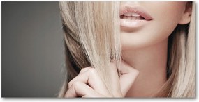 Fotó-üvegkép Gyönyörű szőke 140x70