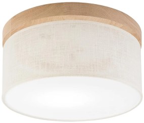 Brilagi Brilagi - Mennyezeti lámpa BELLADONNA 1xE27/15W/230V átm. 30 cm krémes/tölgy BG1356
