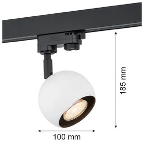 Argon 4377 - Spotlámpa sínrendszerhez MURI 1xGU10/5W/230V fehér