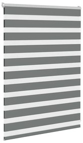 zebrafüggönnyel sötét szürke szövetszélesség 100,9cm poliészter