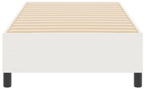Boxspring Ágy Krém Egyszemélyes Corduroy Szövet