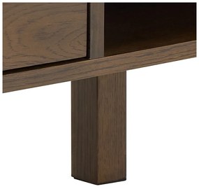 Bézs-sötétbarna dohányzóasztal kerámia asztallappal 70x130 cm Southampton – Actona