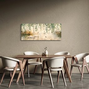 Kép - Tó, akvarell (120x50 cm)