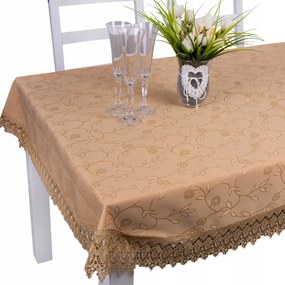 Abrosz foltálló Gipiura arany OVAL180x140 virág