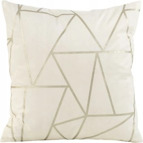 BLINK-29 díszpárnahuzat 45x45 cm, krémszínű