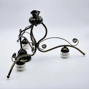 Csillár láncon RETRO II 3xE27/60W/230V