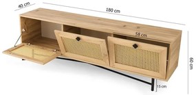 TV szekrény Alcazar 180