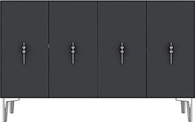 Salkım 120 - Anthracite, Silver