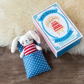 Plüssjáték Mini Bunny in a Little Box – Rex London