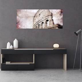 Kép - Colosseum, Róma, Olaszország (120x50 cm)