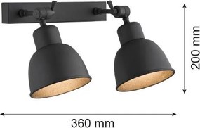 Argon EUFRAT 679 Fali lámpa 2x15W/E27 IP20