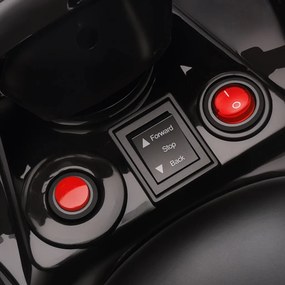 AIYAPLAY Kids Quad Elektromos 6V-os kids quad előre- és hátramenet funkcióval, zenével, LED fényszórókkal, rózsaszín
