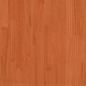 kanapéágy ágy matrac viaszbarna 100x200 cm tömör fa fenyőfa