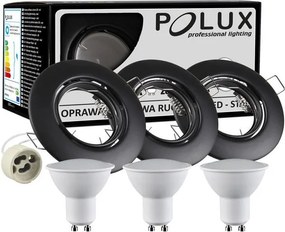 Polux OLIN 306227 Beépíthető spotlámpa 1x3,5W/GU10 3000K 250LM IP20