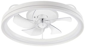 LED Mennyezeti lámpa ventilátorral FARGO LED/37W/230V fehér + távirányító