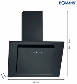 Bomann DU 7603 G A Kürtős Páraelszívó
