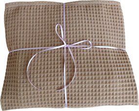 Nagy Strandtörölköző Szaunához Medencéhez 200x70cm, Taupe Pamut