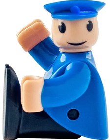 Woody Modern villanymotor a vasúti pályára, zöld