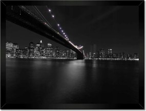 Poszterek keretben 40x30 Lila hídfények