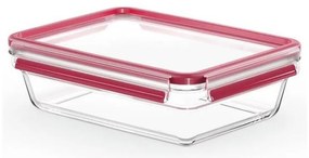 Tefal - Élelmiszer tartó 2 l MSEAL GLASS piros/üveg