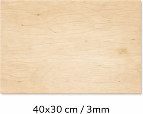 Falap 60x30 cm, 3 mm vastag