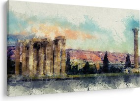 Kép - akropolisz, Athens, Görögország (90x60 cm)