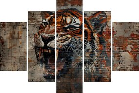Kép - Téglatigris (150x105 cm)