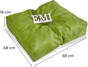 EMI kerti raklap párna szett 3db zöld