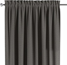 Dekoria Csatornafüggöny frufruval 1 db 130x260cm fekete