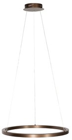 Függőlámpa bronz 60 cm LED-del, 3 fokozatban dimmelhető - Girello