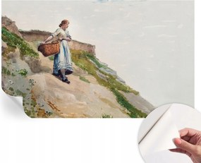 Fotótapéta Fali tapéta Hálószobába és Nappaliba Női tájkép 416x254 cm