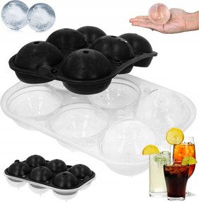 Jégformák Jégforma tartály szilikon gömbök XXL jégforma