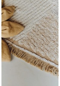 Bézs pamut gyerek játszószőnyeg 120x170 cm Farm Fields – Lorena Canals