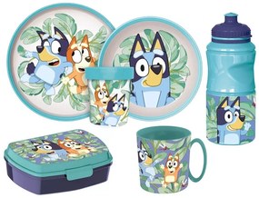 Bluey Green Leaves étkészlet csomag 6 db-os