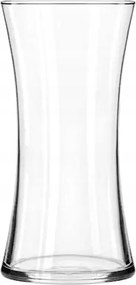 üveg virág váza homokóra h25 d14