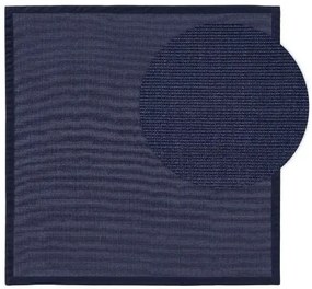 Szizál szőnyeg Sana Blue 150x150 cm