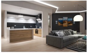 Lámpa Fali lámpa VALLA 8W, 2-irányú, 640lm, AC220-240V, 50/60Hz, IP54, 4000K