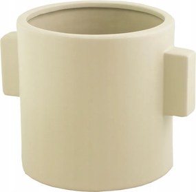 Virágtartó Axel bézs kerámia átm. 15cm