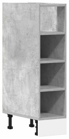 vidaXL “Riga” betonszürke szerelt fa alsószekrény 20x44,5x81,5 cm