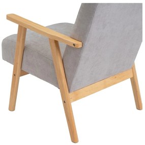 Szürke zsenília fotel Vintage – Casa Selección