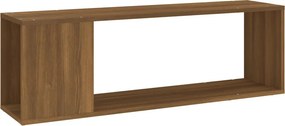 vidaXL barna tölgy színű szerelt fa TV-szekrény 100 x 24 x 32 cm
