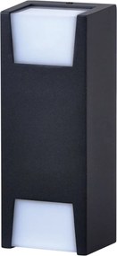 KAJA K-8145 SLOT Fekete Színű Fali Lámpa 2xGU10 10W IP44