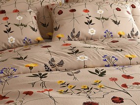 HERBAR bézs mikroplüss ágyneműhuzat Ágyneműhuzat mérete: 70 x 90 cm | 140 x 200 cm