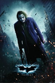 Művészi plakát The Dark Knight Trilogy - Joker, (26.7 x 40 cm)