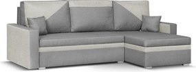 ASTRA1 Kinyitható sarokkanapé Szürke/krém