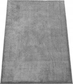 Szőnyeg 120x170 Shaggy Szürke Plüss Puha Hálószoba Nappali Egyszínű