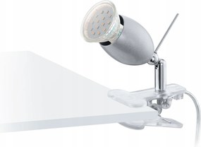 Asztali lámpa Eglo BAnny króm, szürke és ezüst árnyalatok max. 3 W teljesítmény