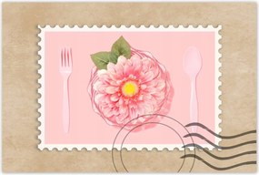 Poszterek 90x60 Virágos lakoma