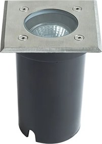 RENDL ORBU SQ 10 süllyesztett lámpa rozsdamentes acél 230V LED GU10 15W IP67