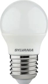 LED izzó, E27, kisgömb, 6,5W, 806lm, 4000K (HF), SYLVANIA ToLEDo (SLED27)